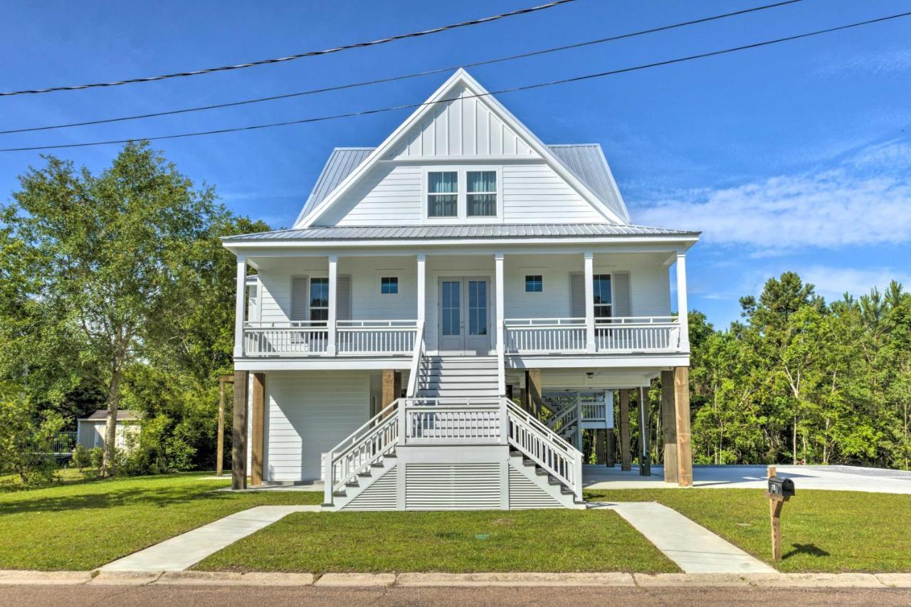 Coastal Waveland House Half Block To Pub Beach Exterior foto